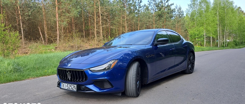 Maserati Ghibli cena 299000 przebieg: 16100, rok produkcji 2021 z Pasłęk małe 742